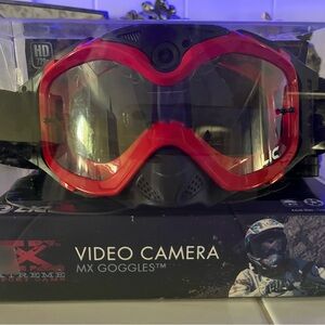 Mx goggles with video camera never used